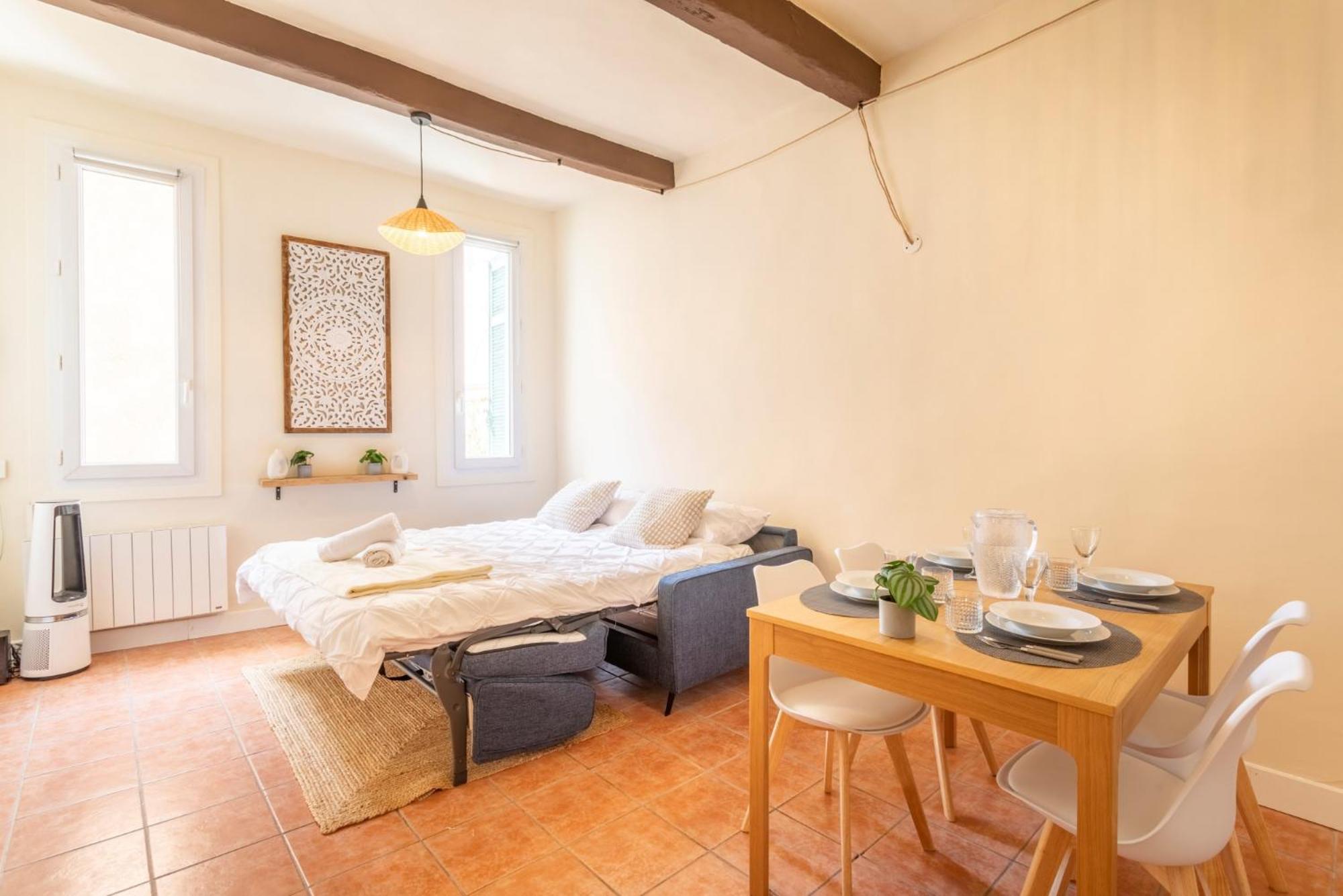 Le Petit Saint Esprit - Centre Ville - Calme - Lumineux - Fibre 普罗旺斯地区艾克斯 外观 照片