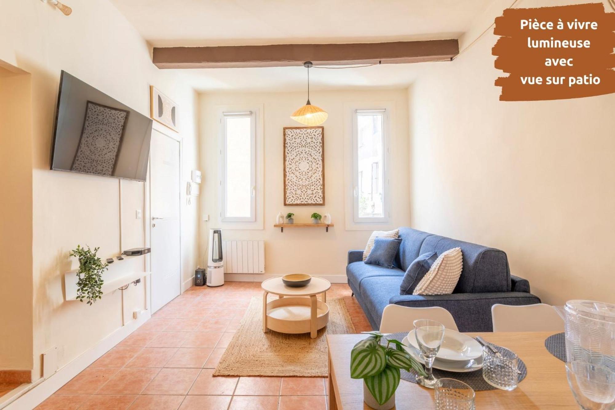 Le Petit Saint Esprit - Centre Ville - Calme - Lumineux - Fibre 普罗旺斯地区艾克斯 外观 照片